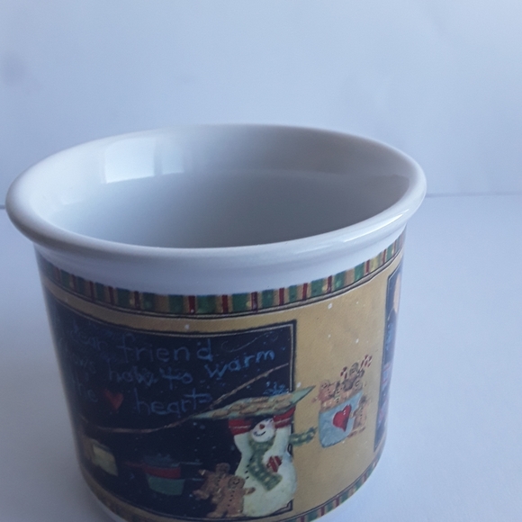 Set of 2 Susan Winget Christmas "Dear Friends" Coffe Cups/Mugs - Picture 16 of 16